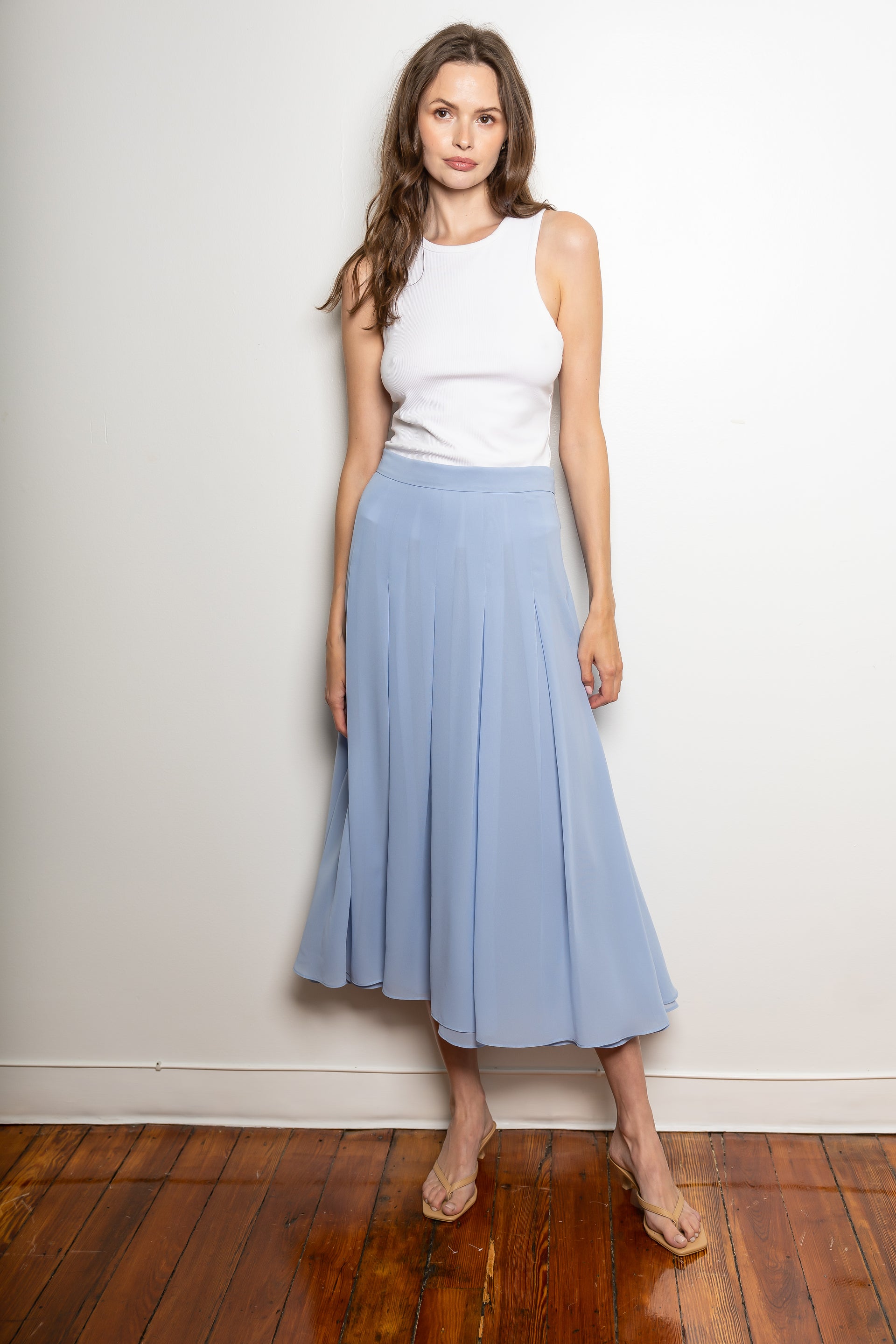 Ballerina Skirt - Cornflower Blue