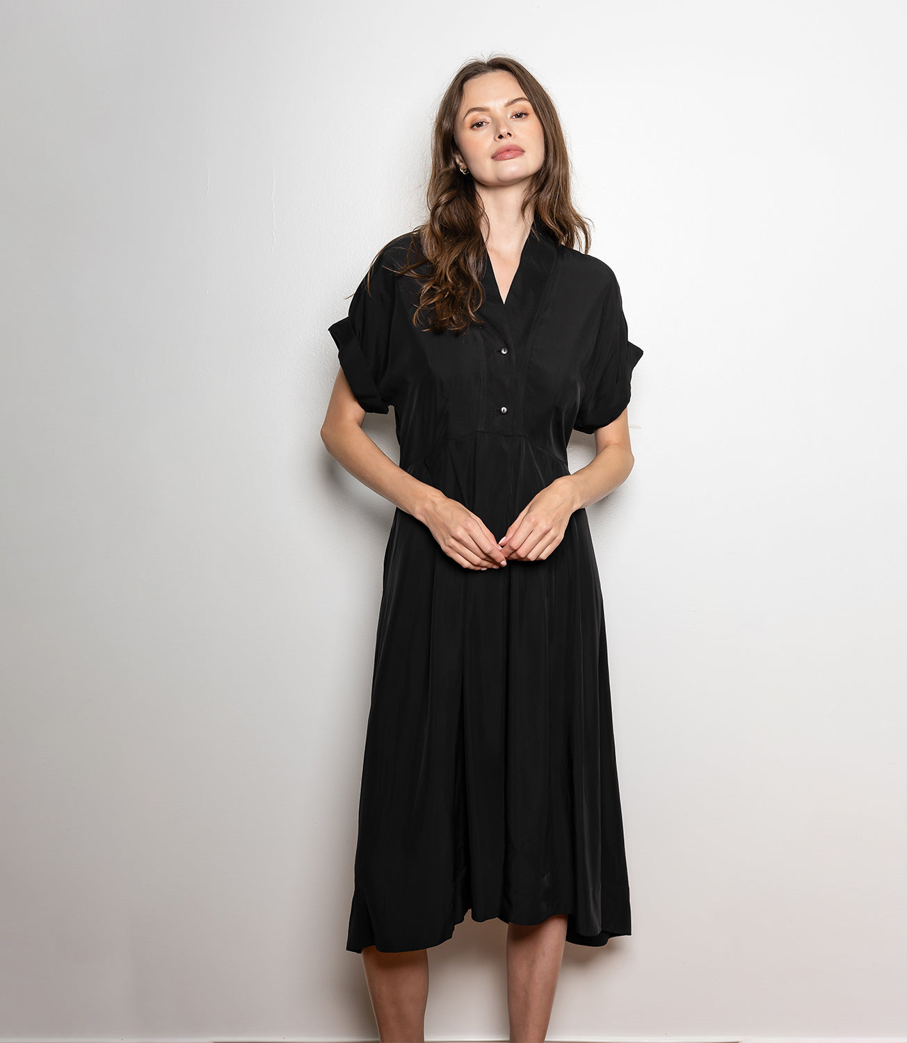 Camilla Day Dress - Black