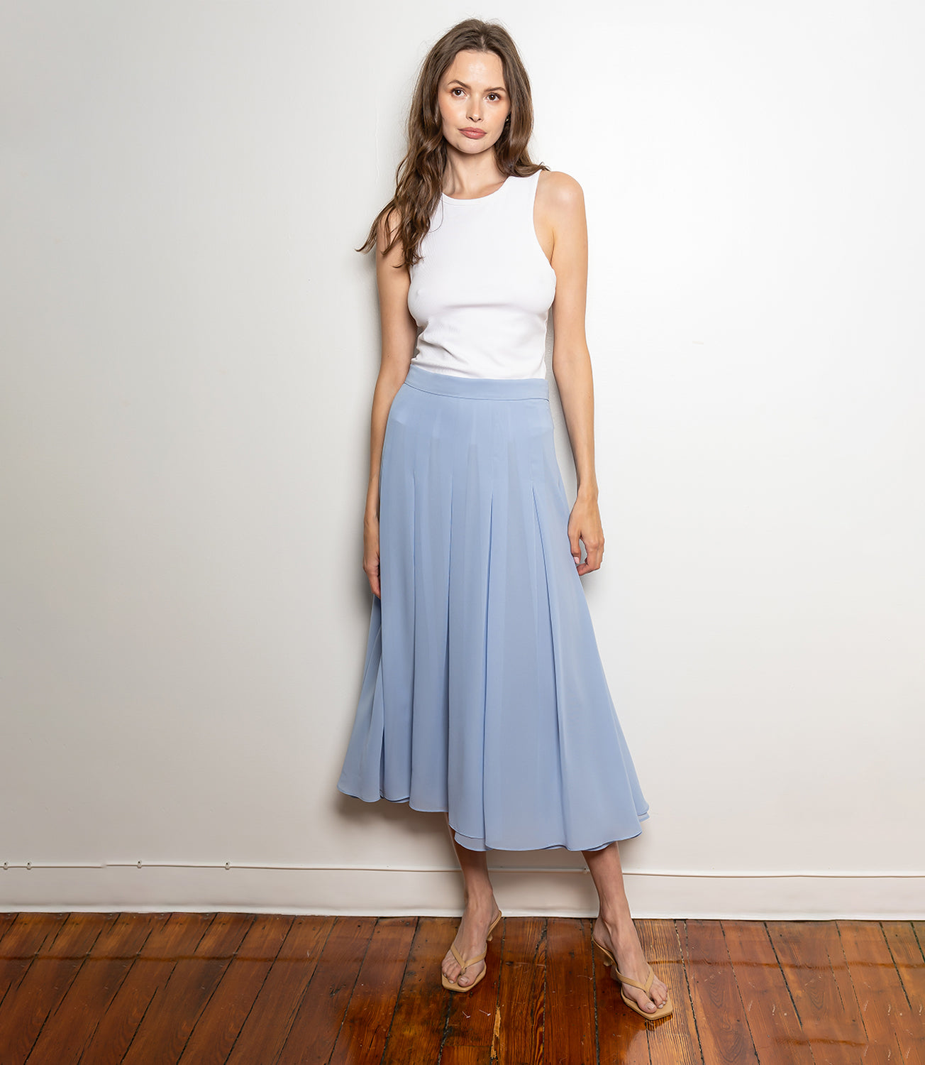 Abigail Skirt - Light Blue