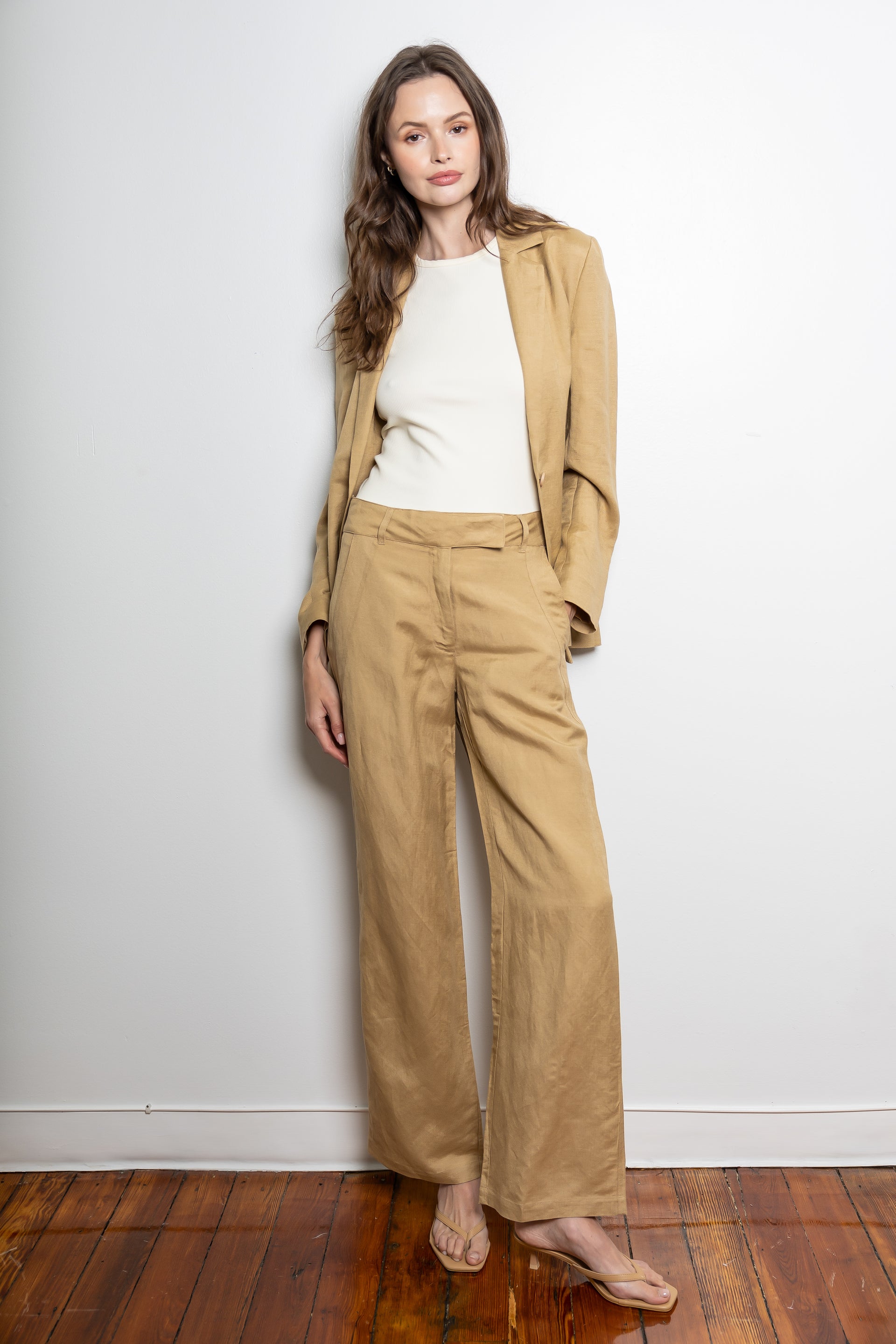 Downtown Trouser - Wheat